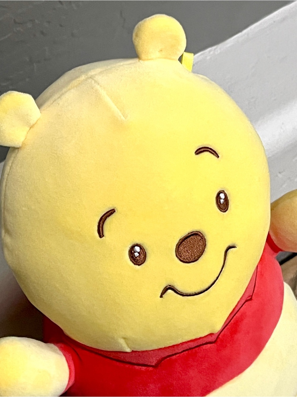 Disney Store Winnie the Pooh Bear 12” Sitting Plush Stuffed Animal Toy - Picture 3 of 4